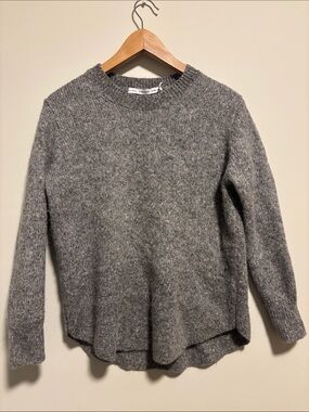 And Other Stories Grey Crewneck Women's Sweater